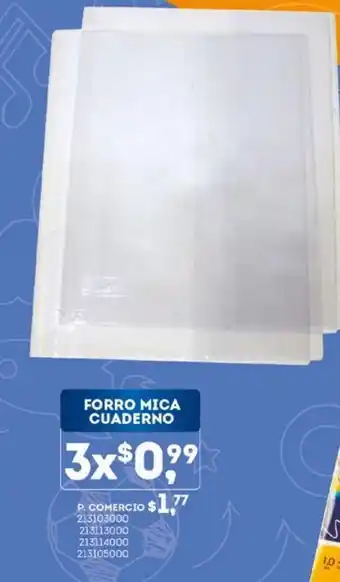 Tia Forro mica cuaderno x3 oferta