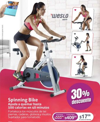 TVentas Weslo Spinning Bike oferta