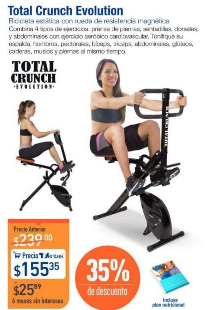 TVentas Total Crunch Evolution Bicicleta oferta