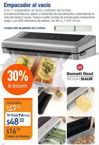 TVentas Bennett Read Vacuum Sealer 2 en 1 oferta