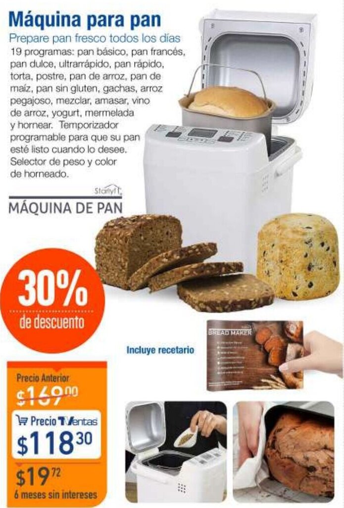 TVentas Máquina para Pan oferta