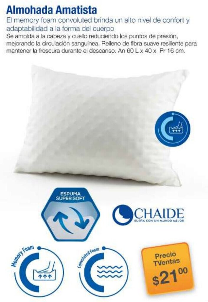 TVentas Chaide Almohada Amatista oferta