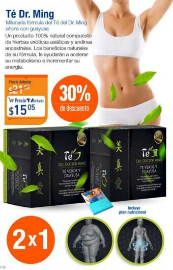 TVentas Té Dr. Ming oferta