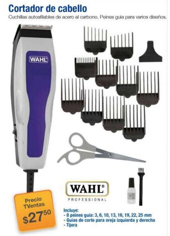 TVentas Wahl Cortador de Cabello oferta