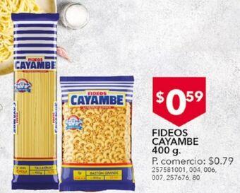 Tia Fideos cayambe 400g oferta