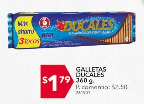 Tia Galletas ducales 360g oferta