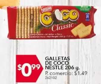 Tia Galletas de coco nestle 206g oferta