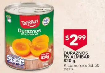 Tia Duraznos en almibar 820g oferta
