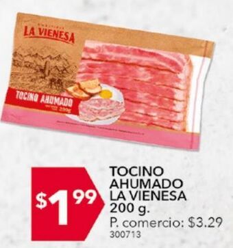Tia Tocino ahumado la vienesa 200g oferta