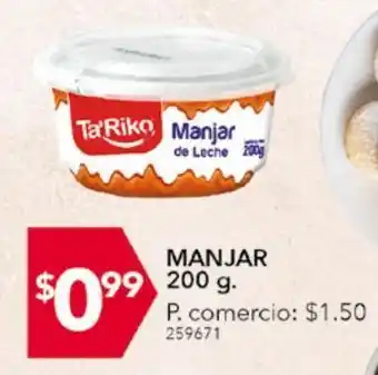 Tia Manjar 200g oferta
