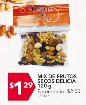 Tia Mix de frutos secos delicia 120g oferta