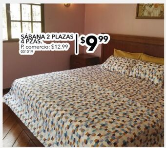 Tia Sábana 2 plazas 4 pzas oferta