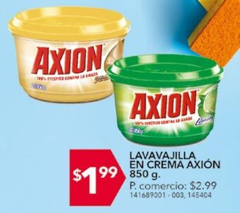 Tia Lavavajilla en crema axión 850g oferta