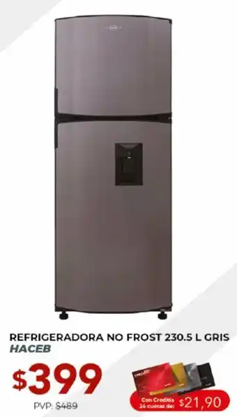 Tia Refrigeradora no frost haceb oferta