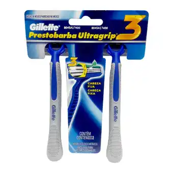 Tia Máquina de afeitar Gillette prestobarba3 ultragrip3 2 uni oferta