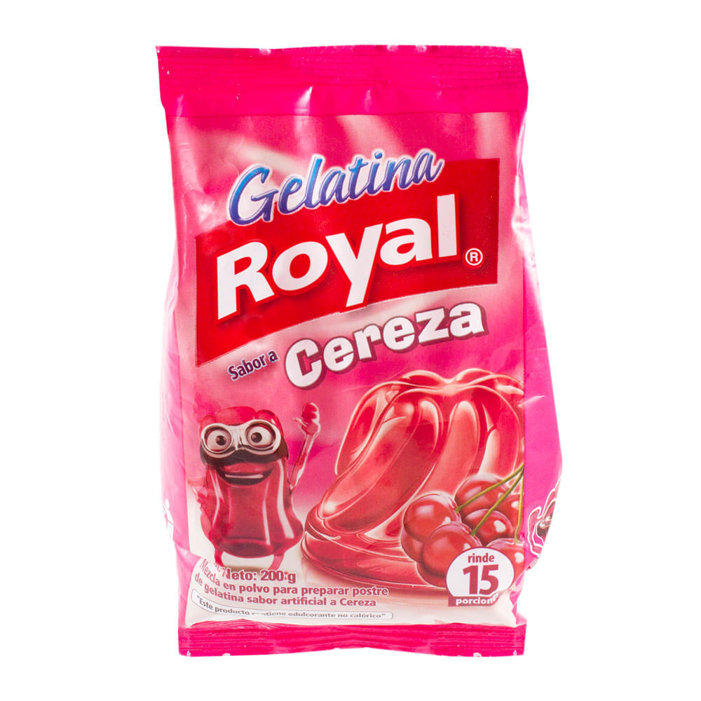 Tia Gelatina en polvo cereza Royal 200 g oferta