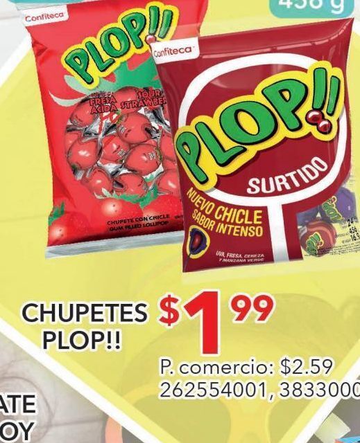 Tia Chupetes plop!! oferta