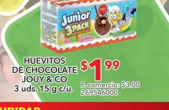 Tia Huevitos de chocolate jouy % co oferta