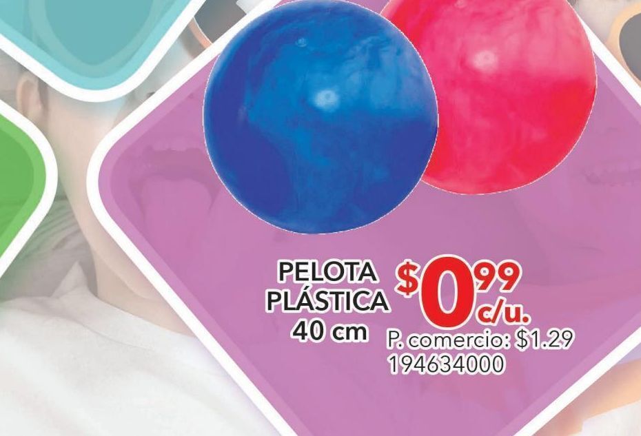 Tia Pelota plástica 40 cm oferta