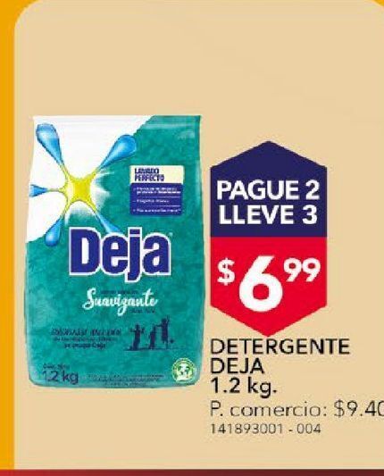 Tia Detergente deja x 1.2 kg oferta