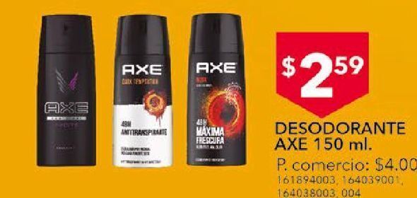 Tia Desodorante axe 150 ml oferta