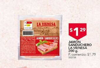 Tia Jamón sanduchero la vienesa 200g oferta