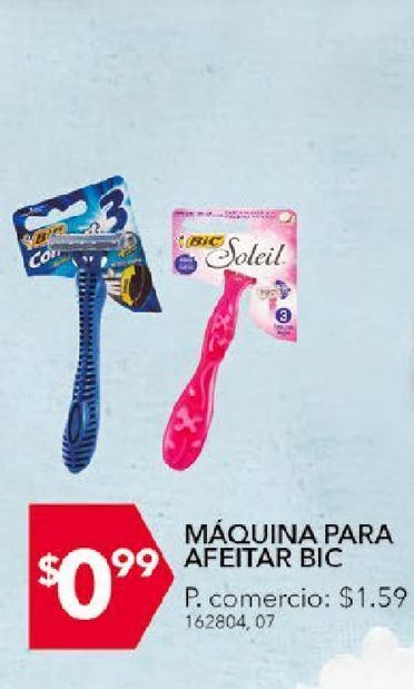 Tia Máquina de afeitar bic oferta