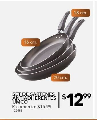 Tia Set de sartenes antiadherentes umco oferta