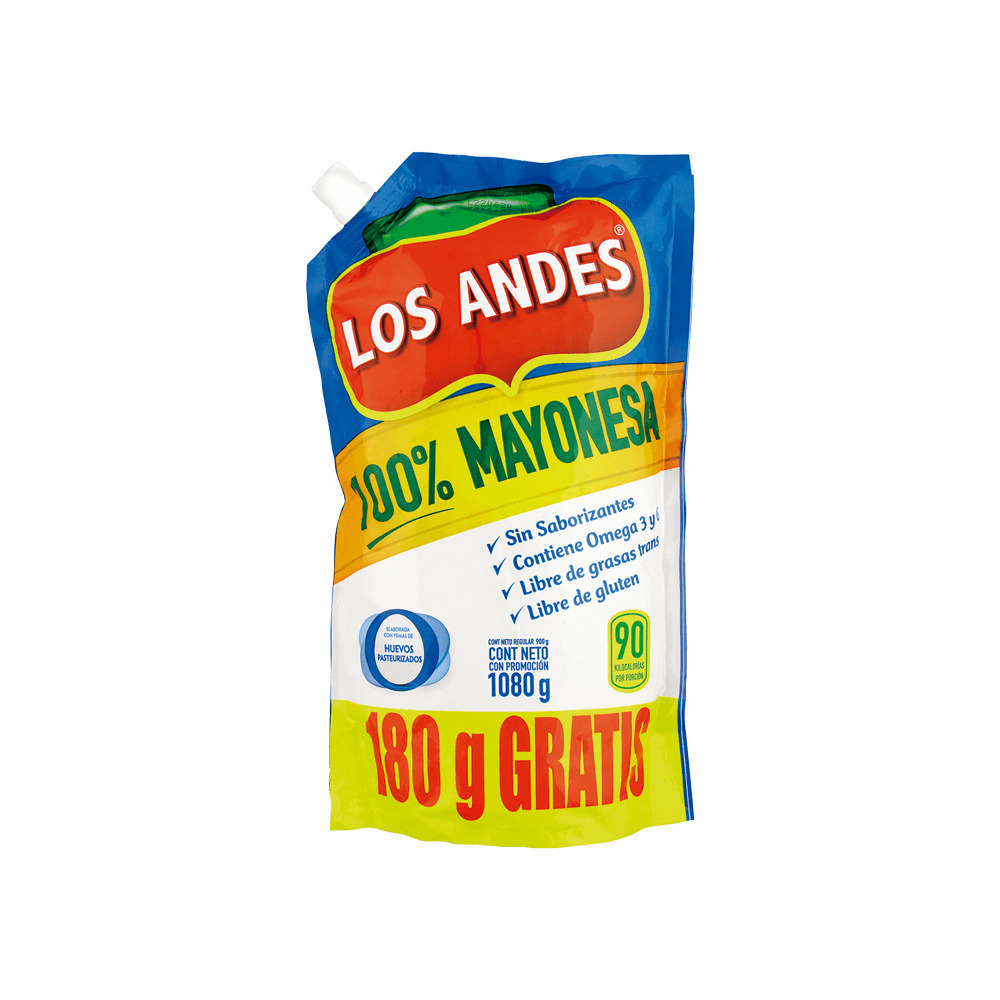 Akí SG LOS ANDES MAYONESA ECONOPACK 900 g oferta