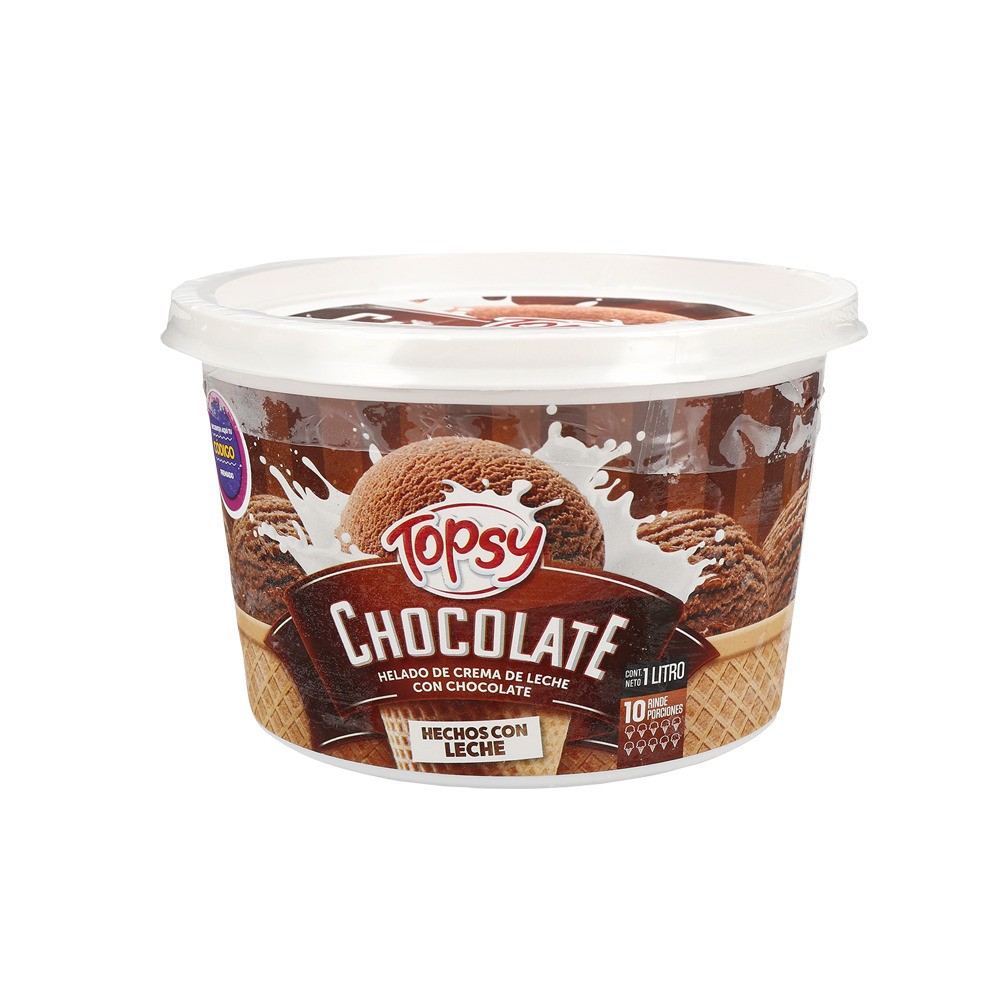 Akí TOPSY HELADO CHOCOLATE 1000 ml oferta
