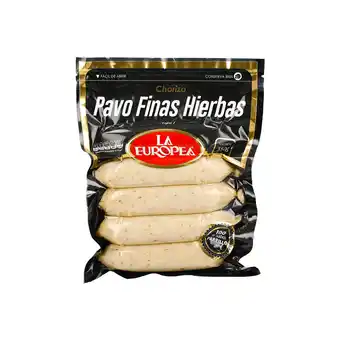 Akí LA EUROPEA CHORIZO PAVO FINAS HIERBAS 350 g oferta