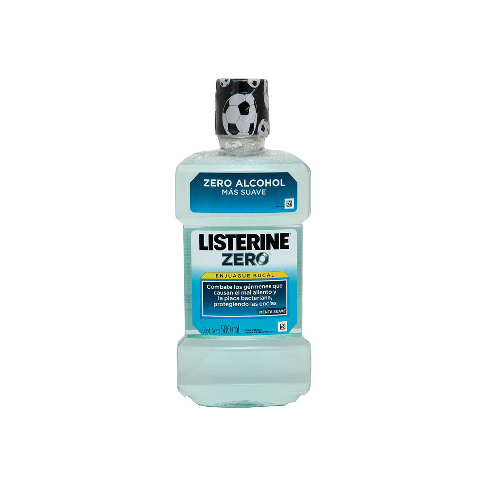 Akí LISTERINE ENJ.ZERO MENTA SUAVE 500 ML 500 ml oferta