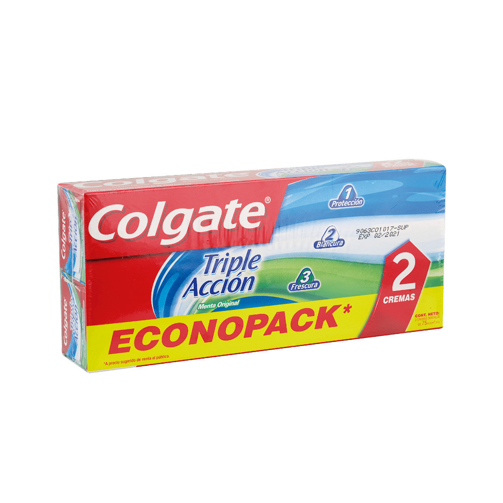 Akí PACK COLGATE DNT.TRIPLE ACCION. 2×75 ml oferta
