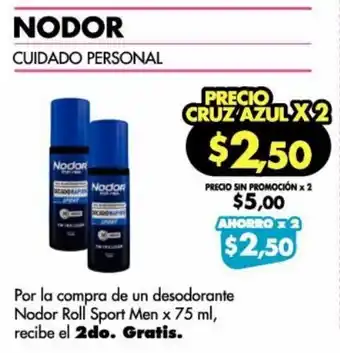 Farmacias Cruz Azul NODOR oferta