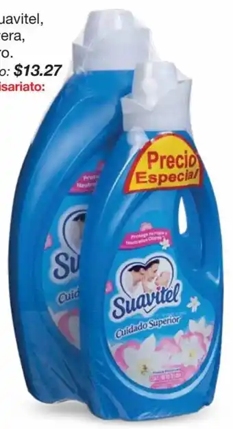 Mi Comisariato Suavizante Suavitel Fresca Primavera 3 Litros + 1 Litro oferta