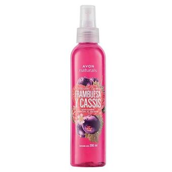AVON Naturals colonia spray frambuesa y cassis 200 ml oferta
