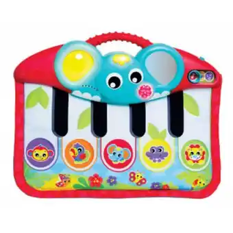 Piano luz y sonido para pie y manos.