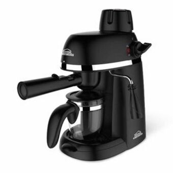 Marcimex Home elements - cafetera espresso & capuccino he-cm5409n 350ml |negro oferta
