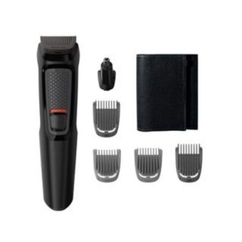 Philips - set afeitadora de barba mg3710/15 | negro