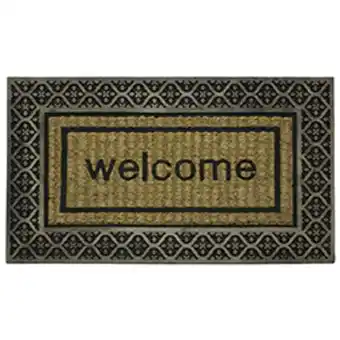 Boyacá Alfombra de caucho welcome dorada 45x75cm oferta