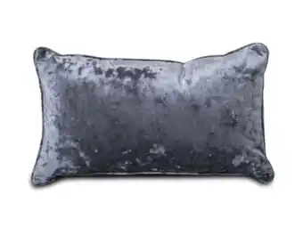Colineal Cojin luxury velvet lumbar 50x30cm c/gris humo oferta