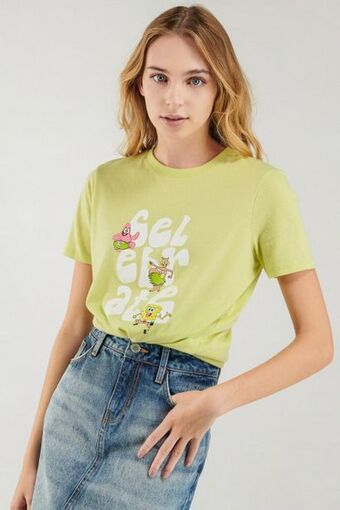 Koaj Camiseta manga corta estampado de bob esponja oferta