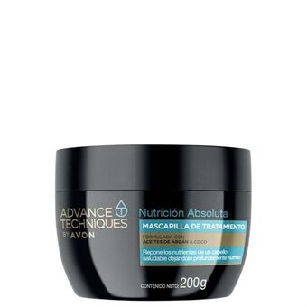 AVON Advance techniques mascarilla de tratamiento aceite de argán y coco nutrición absoluta 200 g oferta