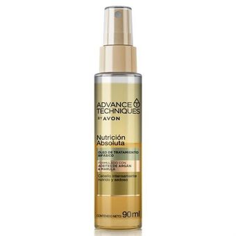 AVON Advance techniques óleo tratamiento bifásico aceite de argán y marula nutrición absoluta 90 ml oferta