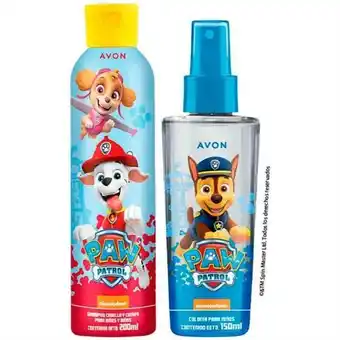 AVON Set x 2 paw patrol shampoo y colonia oferta