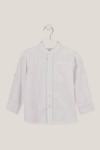 De Prati Camisa unicolor cuello neru losan oferta