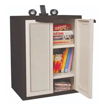 Pycca Armario bajo madeira beige/café oferta