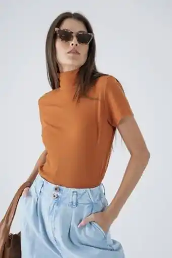 De Prati Camiseta unicolor cuello tortuga isabella oferta