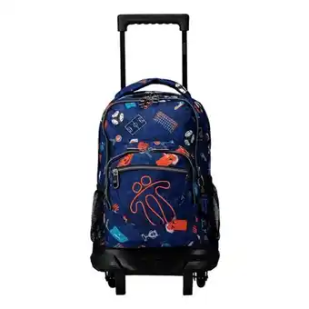 Pycca Mochila con ruedas totto resma soccery estampado oferta