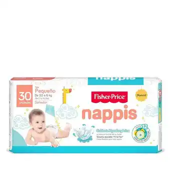 Farmacias Medicity Fisher-p pañal nappis p con 30 unidades oferta